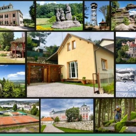 Penzion Upice Luky Villa Exteriör bild