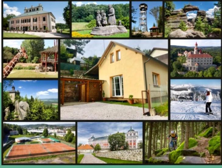 Penzion Upice Luky Villa Exteriör bild